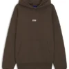 Hoodie mit Logo-Detail aus Baumwollfrottee