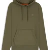 Hoodie mit Logo-Patch aus Baumwollfrottee Hoodie mit Logo-Patch aus Baumwollfrottee