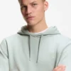 Hoodie mit Logo-Patch aus Baumwollfrottee