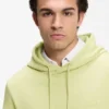 Hoodie mit Logo-Patch aus Baumwollfrottee Hoodie mit Logo-Patch aus Baumwollfrottee