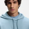 Hoodie mit Logo-Patch aus Baumwollfrottee