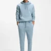Hoodie mit Logo-Patch aus Baumwollfrottee