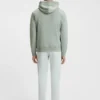 Hoodie mit Logo-Patch aus Baumwollfrottee