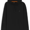 Hoodie mit Logo-Patch aus Baumwollfrottee