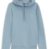 Hoodie mit Logo-Patch aus Baumwollfrottee