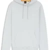 Hoodie mit Logo-Patch aus Baumwollfrottee