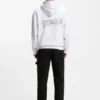Hoodie mit Logo-Print aus Baumwollfrottee