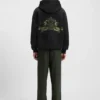 Hoodie mit Stickmotiv aus Baumwollfrottee Hoodie mit Stickmotiv aus Baumwollfrottee
