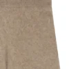 Hose aus gewaschenem Kaschmir mit weitem Bein
