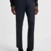 Hose in Extra-Slim-Fit aus Jersey mit Twill-Print