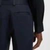 Hose in Extra-Slim-Fit aus Jersey mit Twill-Print