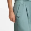 Hose in lockerer Passform aus fließendem Twill