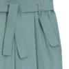 Hose in lockerer Passform aus fließendem Twill