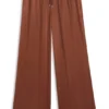 Hose in lockerer Passform aus Satin