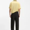 Hose in Modern-Fit aus Stretch-Baumwoll-Seersucker