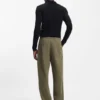 Hose in moderner Passform aus Baumwollmisch-Twill