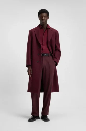 Hose in moderner Passform aus Stretch-Twill