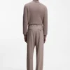 Hose in moderner Passform aus Stretch-Twill
