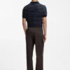 Hose in Oversize-Passform aus Baumwolle und Leinen