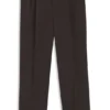Hose in Oversize-Passform aus Baumwolle und Leinen