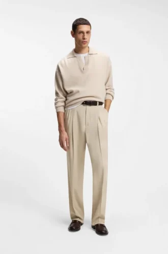 Hose in Oversize-Passform aus Twill