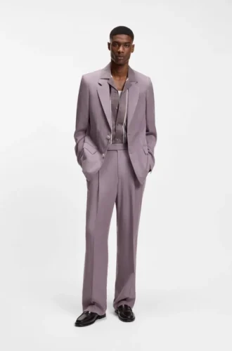 Hose in Oversize-Passform aus Twill