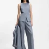 Hose in Regular-Fit aus Schurwolle