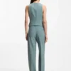 Hose in Regular-Fit aus Schurwolle