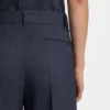 Hose in Regular-Fit aus Schurwolle