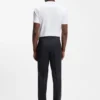 Hose in Regular-Fit aus Serge aus Schurwolle