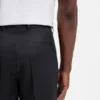 Hose in Regular-Fit aus Serge aus Schurwolle