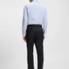 Hose in Regular-Fit aus Serge aus Schurwolle