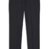 Hose in Regular-Fit aus Serge aus Schurwolle