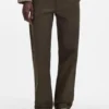 Hose in Regular-Fit aus Stretch-Baumwoll-Canvas