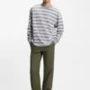 Hose in Regular-Fit aus Stretch-Baumwoll-Canvas