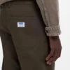 Hose in Regular-Fit aus Stretch-Baumwoll-Canvas