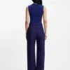 Hose in Regular-Fit aus Twill aus Schurwolle