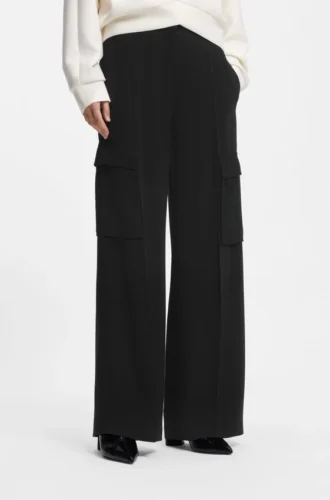 Hose in Regular-Fit mit Cargotaschen