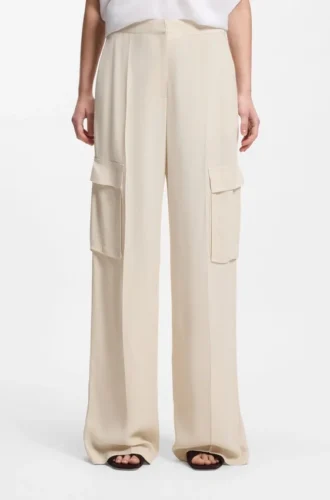 Hose in Regular-Fit mit Cargotaschen