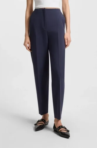 Hose in Regular-Fit mit Karottenbeine