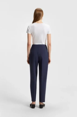 Hose in Regular-Fit mit Karottenbeine