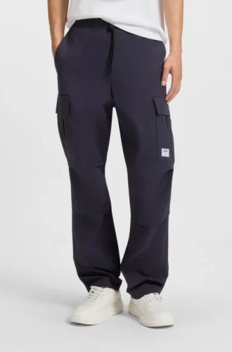 Hose in Relaxed-Fit aus Ripstop-Stoff