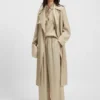 Hose in Relaxed-Fit aus Satin