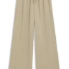 Hose in Relaxed-Fit aus Satin