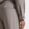 Hose in Relaxed-Fit aus Waffelstoff