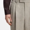 Hose mit feinem Muster in Oversize-Passform