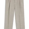 Hose mit feinem Muster in Oversize-Passform