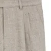 Hose mit feinem Muster in Oversize-Passform