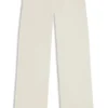Hose mit geradem Bein aus Stretch-Baumwollsamt