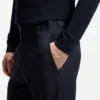 Hose mit geradem Schnitt aus merzerisierter Stretch-Baumwolle